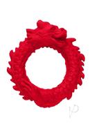 Creature Cocks Rise Of The Dragon Silicone Cock Ring - Red