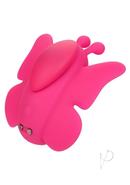 Neon Vibes The Fluffer Vibe Rechargeable Silicone Butterfly...